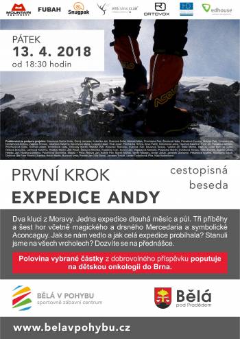První krok - Expedice Andy